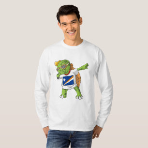T-shirts Marshall Islands que tocam a tartaruga