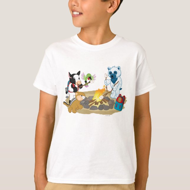 T-shirts Marshmallows da fogueira de Webkinz | (Frente)