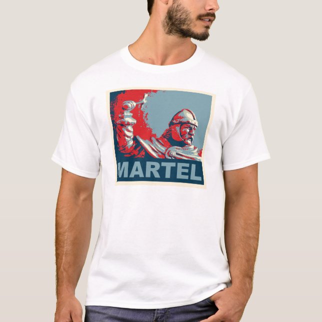 T-shirts Martel (cores da esperança) (Frente)