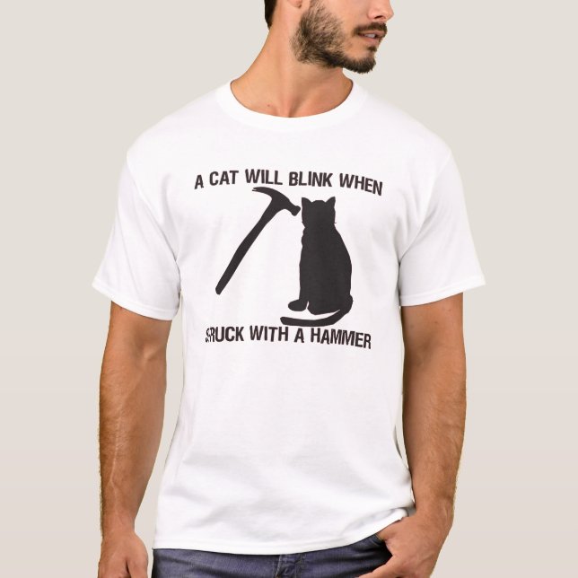 T-shirts Martelo do gato (Frente)