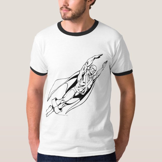 T-shirts Martian Manhunter Soares 4 (Frente)