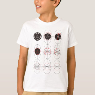 T-shirts Maru ni Ken Katabami desenho