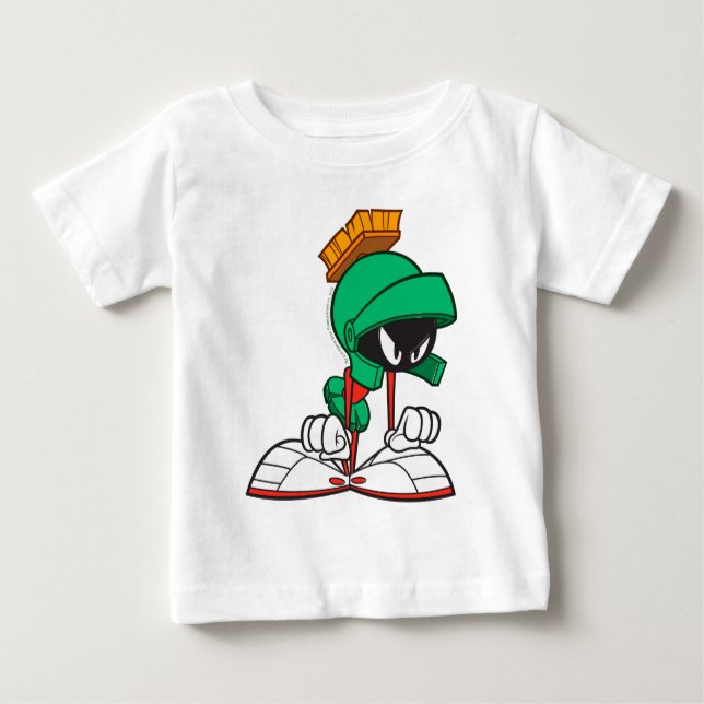 T-shirts Marvin irritado (Frente)