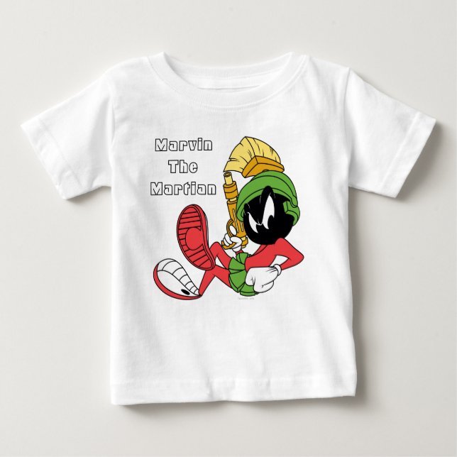 T-shirts MARVIN, MARTIAN™ REFINANDO COM Laser (Frente)