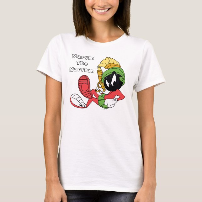 T-shirts MARVIN, MARTIAN™ REFINANDO COM Laser (Frente)