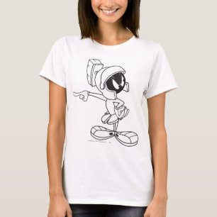 T-shirts MARVIN, O MARTIAN™ Apontando