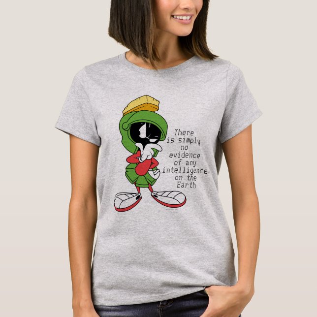 T-SHIRTS MARVIN, O PENSAMENTO MARTIAN™ (Frente)