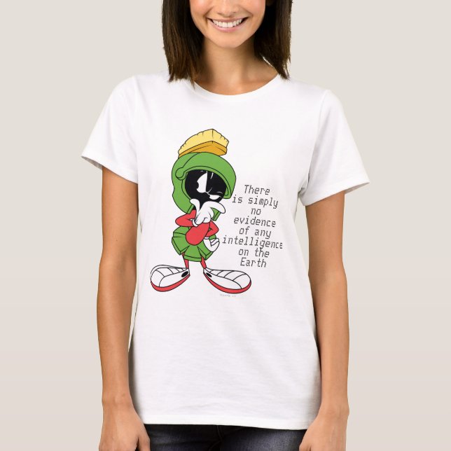 T-SHIRTS MARVIN, O PENSAMENTO MARTIAN™ (Frente)
