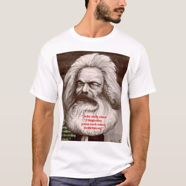 T-shirts Marx (Frente)