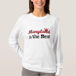 T-shirts Maryland é o melhor Hoody