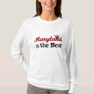 T-shirts Maryland é o melhor Hoody