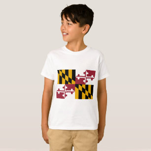 T-shirts Maryland Flag