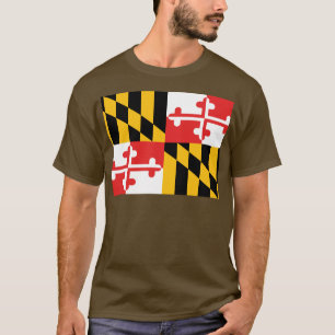 T-shirts Maryland Flag
