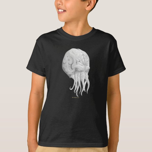 T-shirts Máscara de Cthulhu do pulso aleatório (Frente)