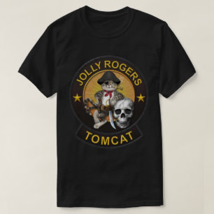 T-shirts Mascote Roger alegre 2 de F-14 Tomcat