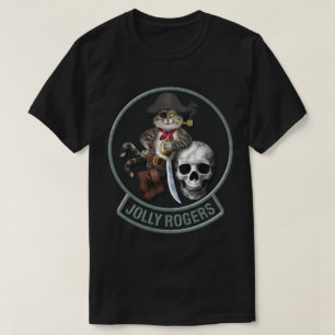 T-shirts Mascote Rogers alegre de F-14 Tomcat