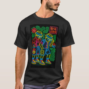 t-shirts masculinas da coreia