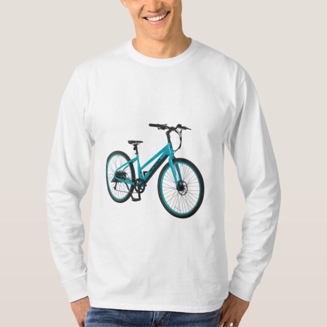 T-Shirts masculinas de bicicletas (Frente)