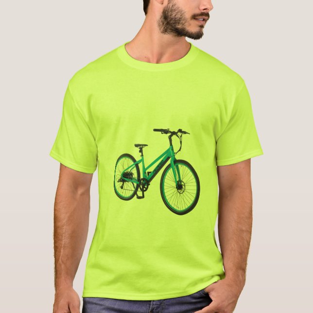 T-Shirts masculinas de bicicletas (Frente)