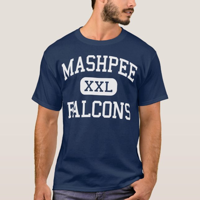 T-shirts Mashpee - Falcons - alto - Mashpee Massachusetts (Frente)