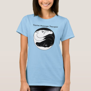 T-shirts Massagem de Equinos