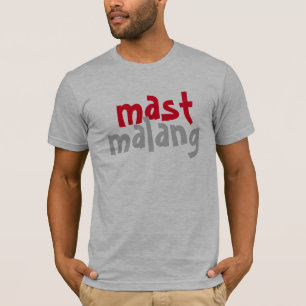 T-shirts mast malang desi livre espírito divertimento índio