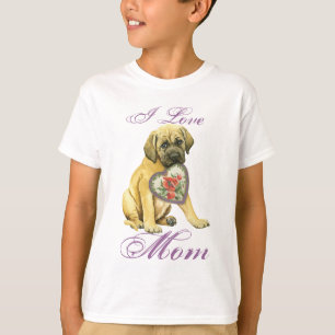 T-shirts Mastiff Hearts Mãe