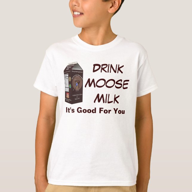 T-shirts Matanuska Moose Milk (Frente)