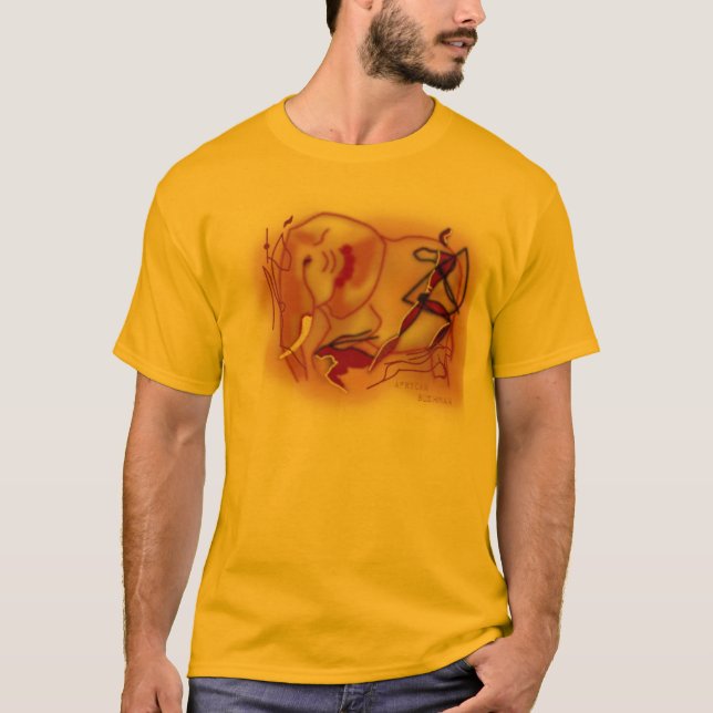 T-shirts mateiro africano (Frente)