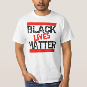 T-shirts Matéria preta das vidas