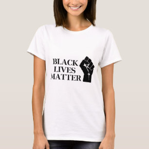 T-shirts Matéria preta das vidas