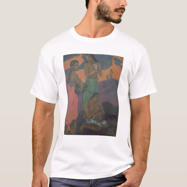 T-shirts Maternidade de Paul Gauguin |, ou três mulheres no (Frente)