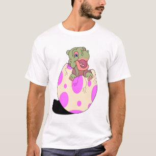 T-SHIRTS MATERNIDADE INFANY DO OVO DE CHOQUE DO DINOSSAURO