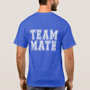 T-shirts Math de Equipe