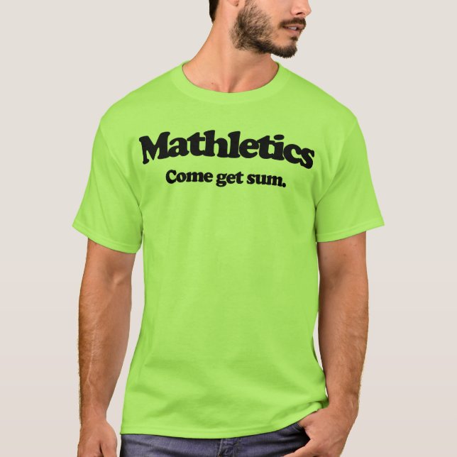 T-shirts Mathletics (Frente)