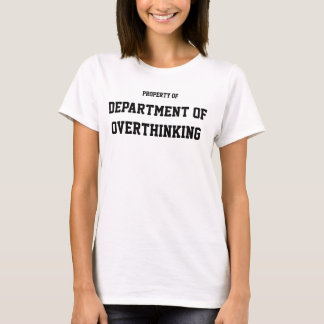 T-shirts Mato de pensar em excesso
