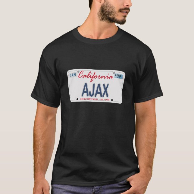 T-shirts Matrícula de AJAX (Frente)