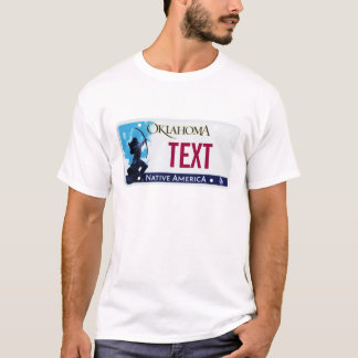 T-shirts Matrícula de Oklahoma