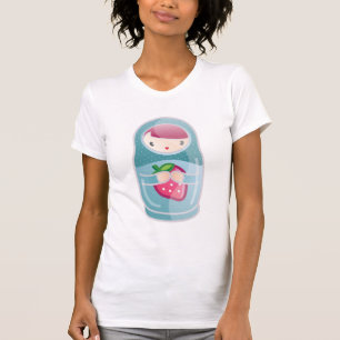 T-shirts matryoshka do kawaii
