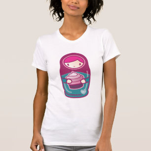 T-shirts matryoshka do kawaii