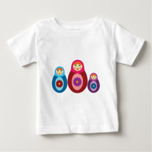 T-shirts Matryoshka Dolls