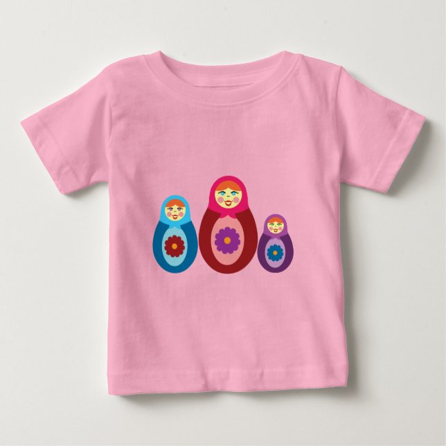 T-shirts Matryoshka Dolls (Frente)