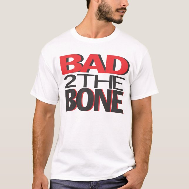 T-shirts Mau ao osso (Frente)