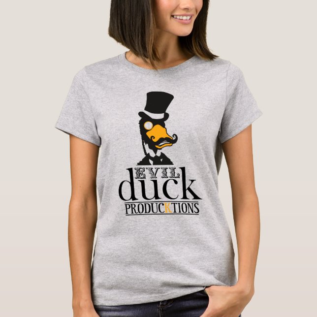 T-shirts Mau Duck (logotipo alto) (Frente)