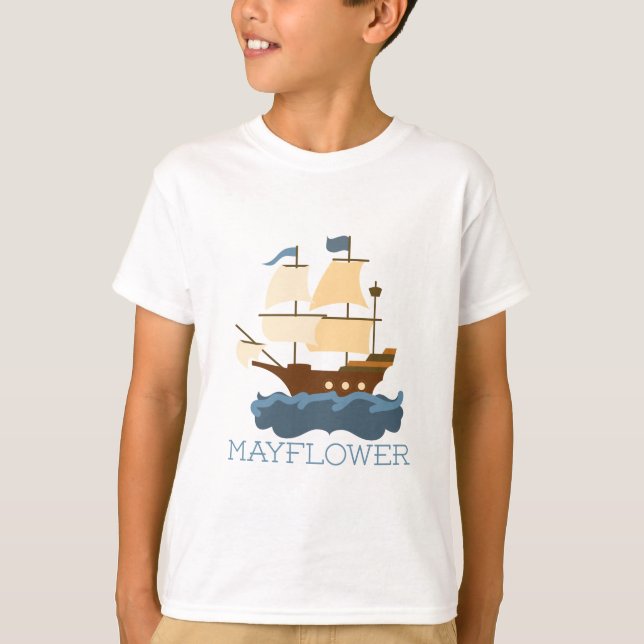 T-shirts Mayflower (Frente)