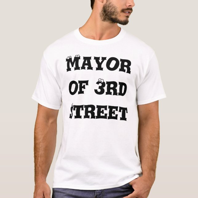 T-shirts Mayor da ó rua (Frente)