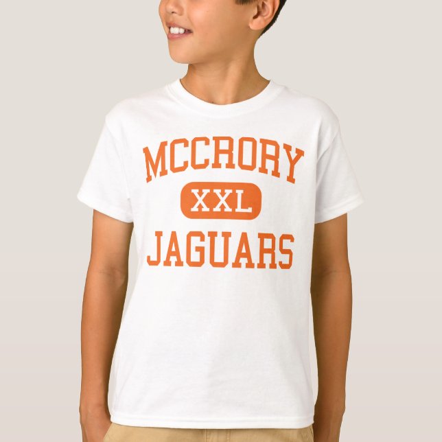 T-shirts McCrory - Jaguars - Segundo grau - McCrory Arkansa (Frente)