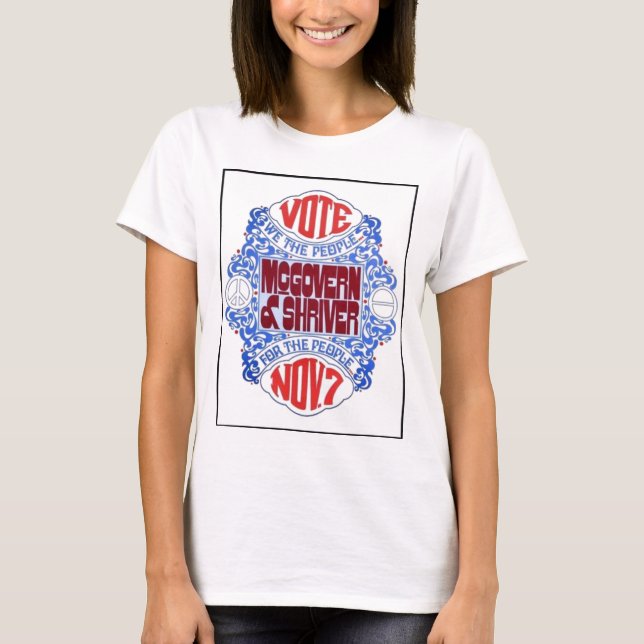 T-shirts Mcgovern 1972 (Frente)