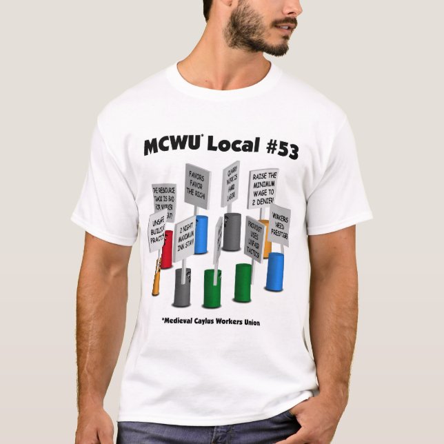 T-shirts MCWU local#53 (Frente)