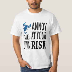T-shirts Me aborreça a seu próprio risco